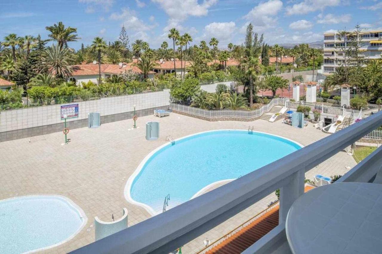 Aloe maspalomas cerca de yumbo playas y dunas Playa del Inglés Exterior foto
